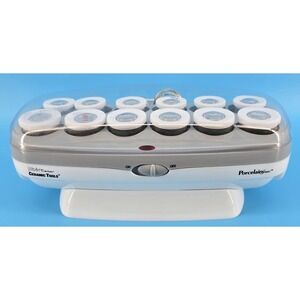 Jilbere Conair Hot Rollers Ceramic Tools Porcelain Series 12 Ct Clips JBPCHV14N